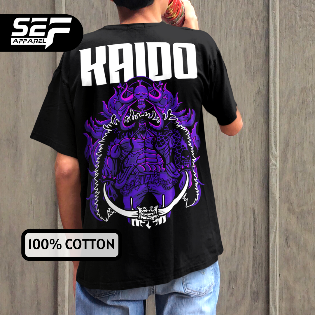 SEF Apparel Anime Series T-shirt One Piece Kaido