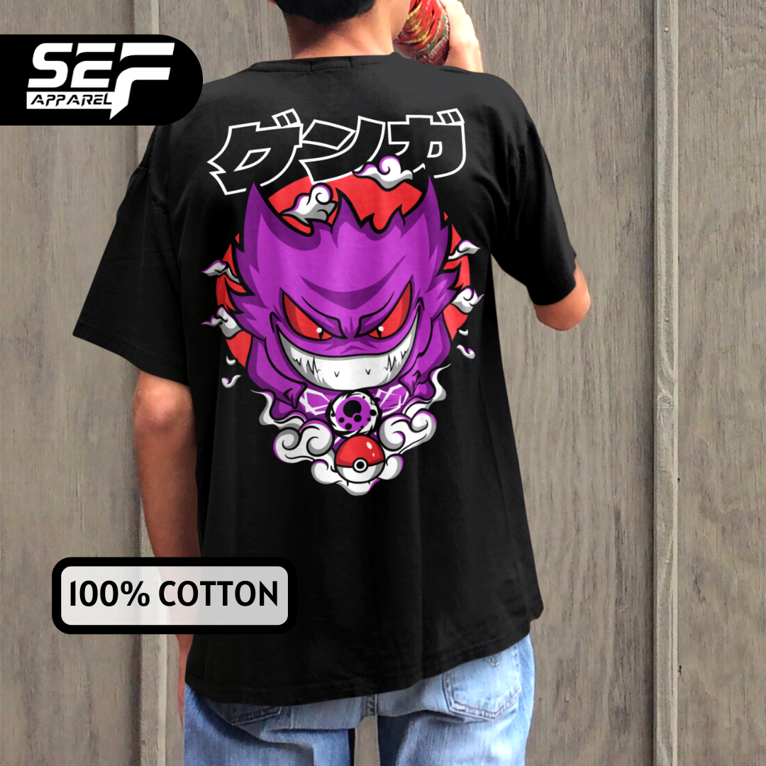 SEF Apparel Anime Series T-shirt Gengar