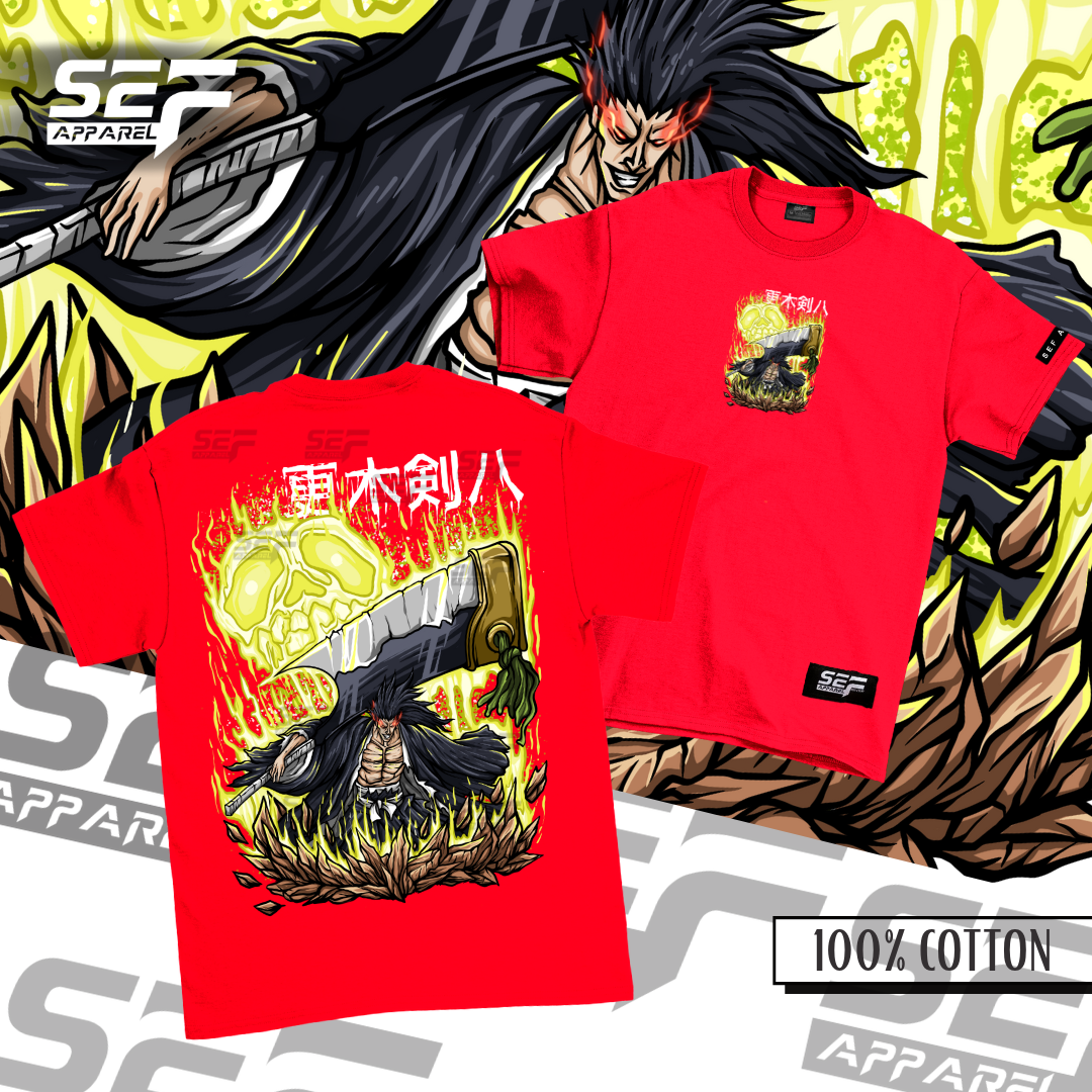 SEF Apparel Anime Zaraki Kenpachi new