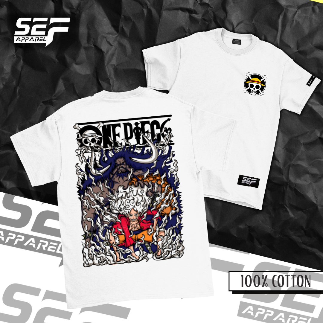 SEF Apparel Anime Luffy and Kaido