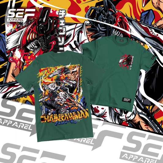 SEF Apparel Anime T-shirt Denji Chainsawman V2