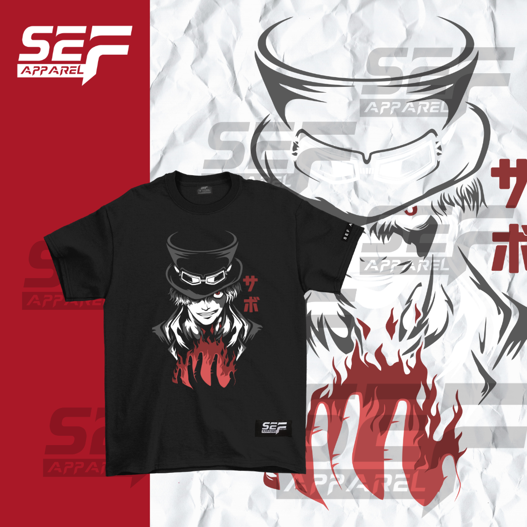 SEF Apparel Anime FRONT PRINT Gon, Sukuna, Sabo and Kaneki Tokyo Ghoul One Piece