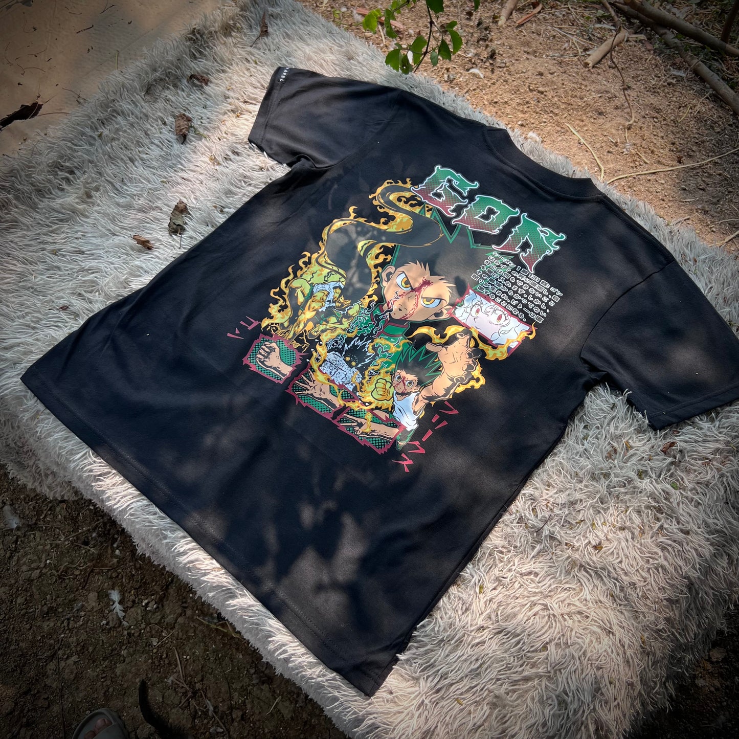Embroidered Gon Of Hunter x Hunter T-shirt