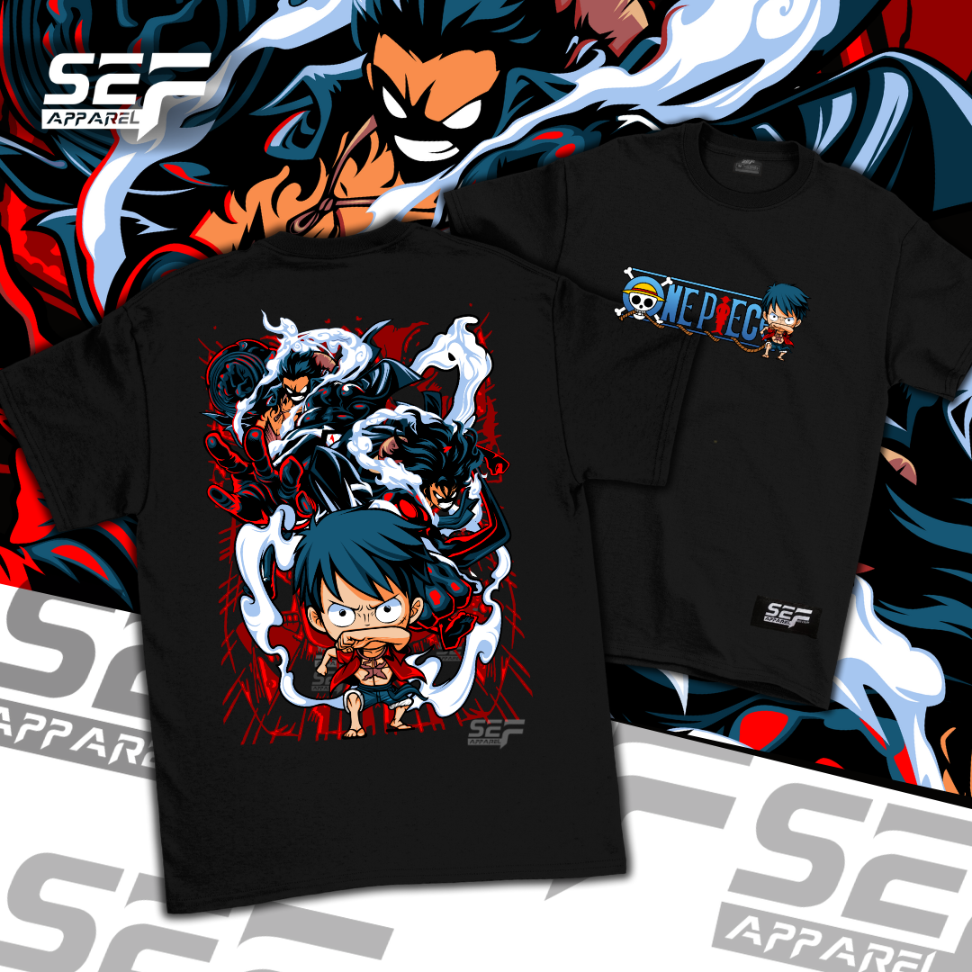 SEF Apparel Anime T-shirt All Gears