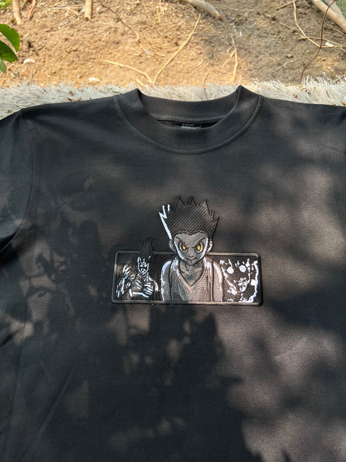 Embroidered Gon Of Hunter x Hunter T-shirt