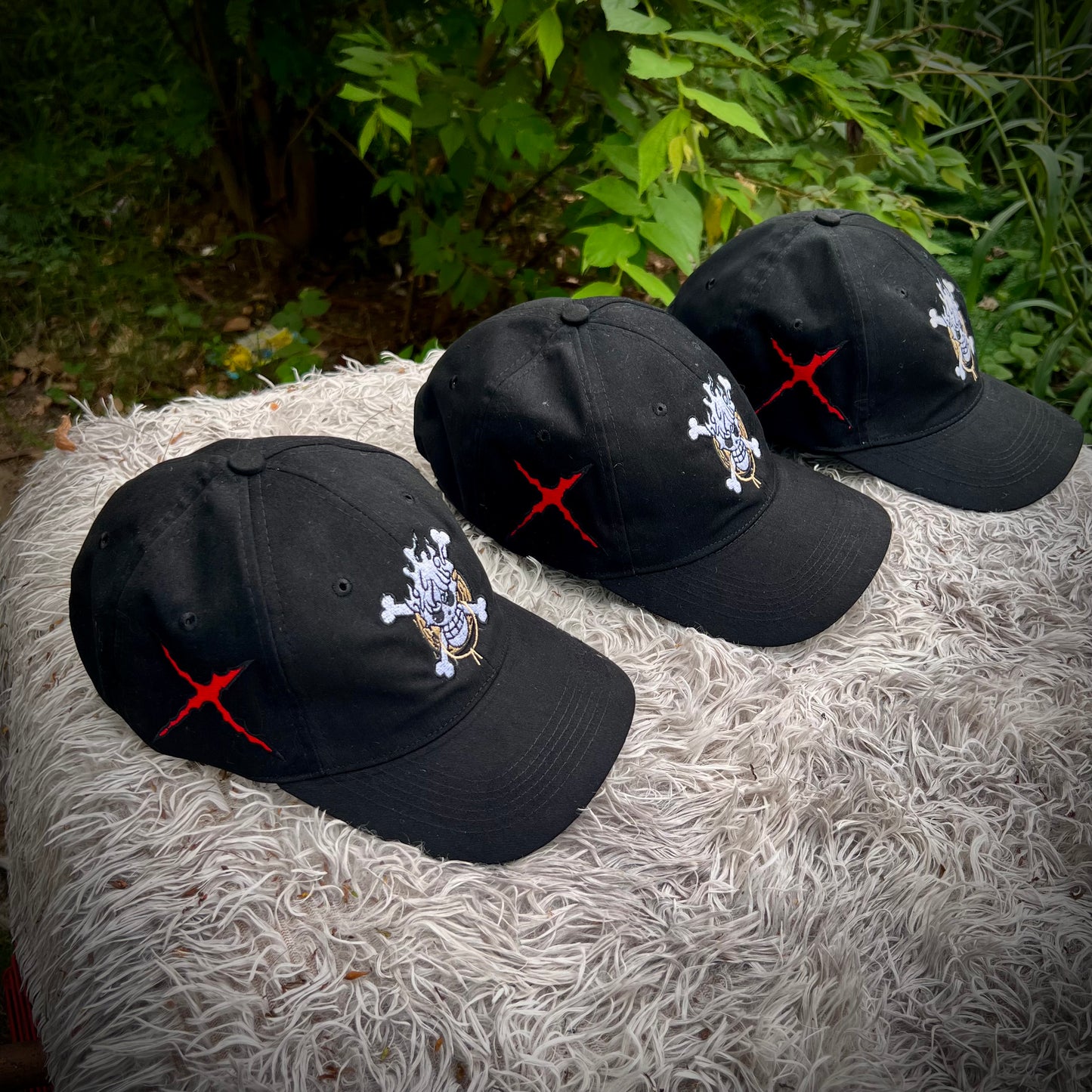 SEF APPAREL Embroidered Cap Luffy and Ace Buckle type.