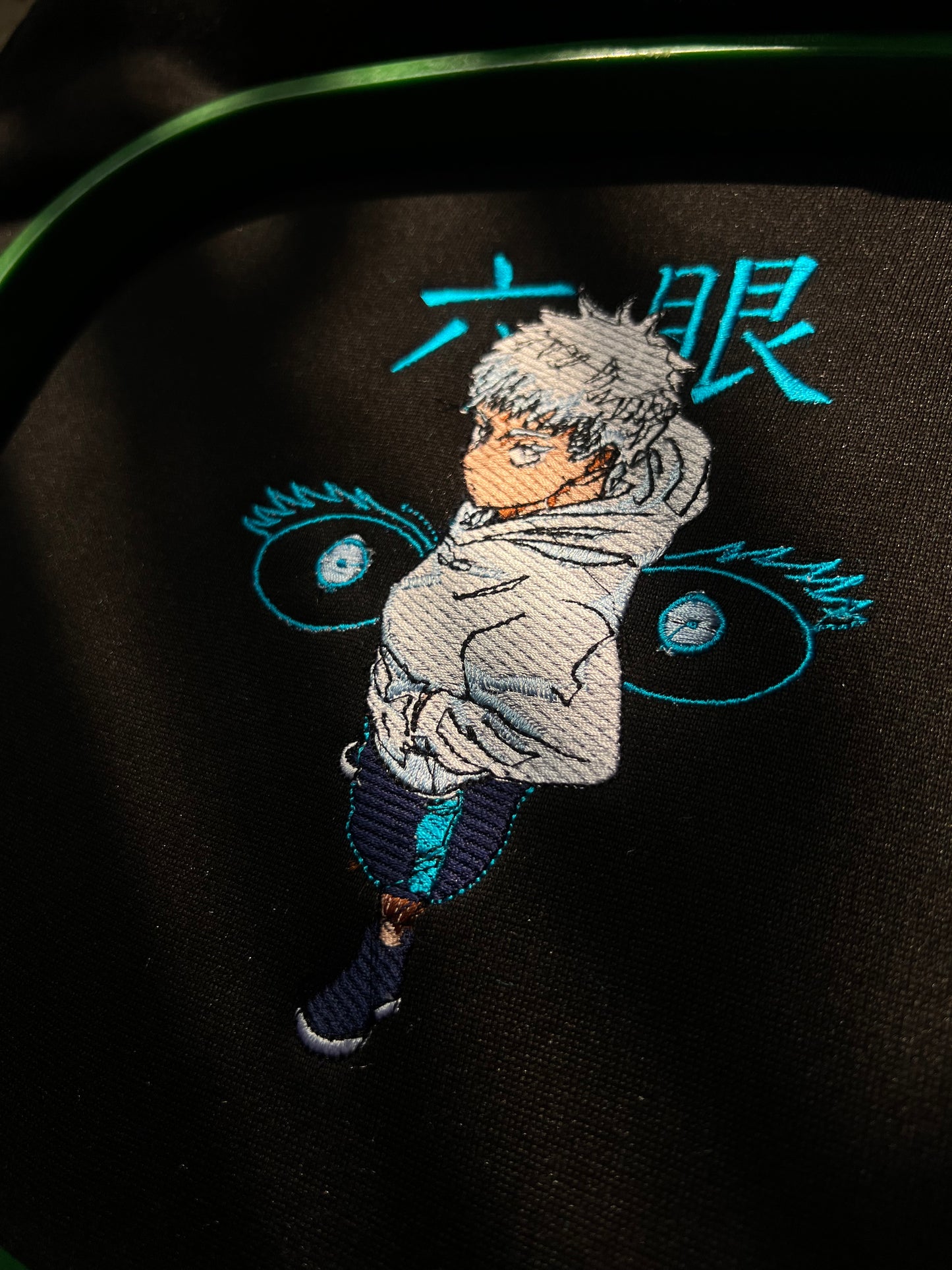 SEF Apparel Anime Series Sweater Embroidery Embrodered Gojo Saturo Kid