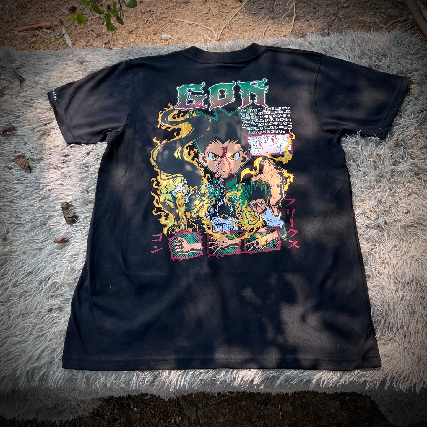 Embroidered Gon Of Hunter x Hunter T-shirt
