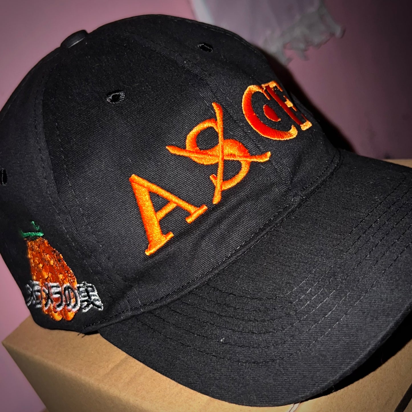 SEF APPAREL Embroidered Cap Luffy and Ace Buckle type.
