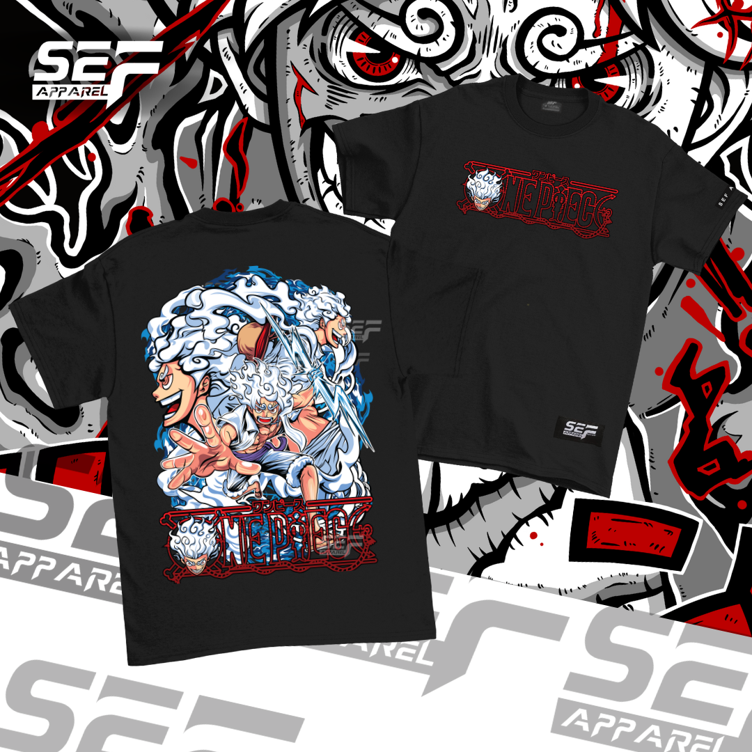 SEF Apparel Anime T-shirt All Gear 5