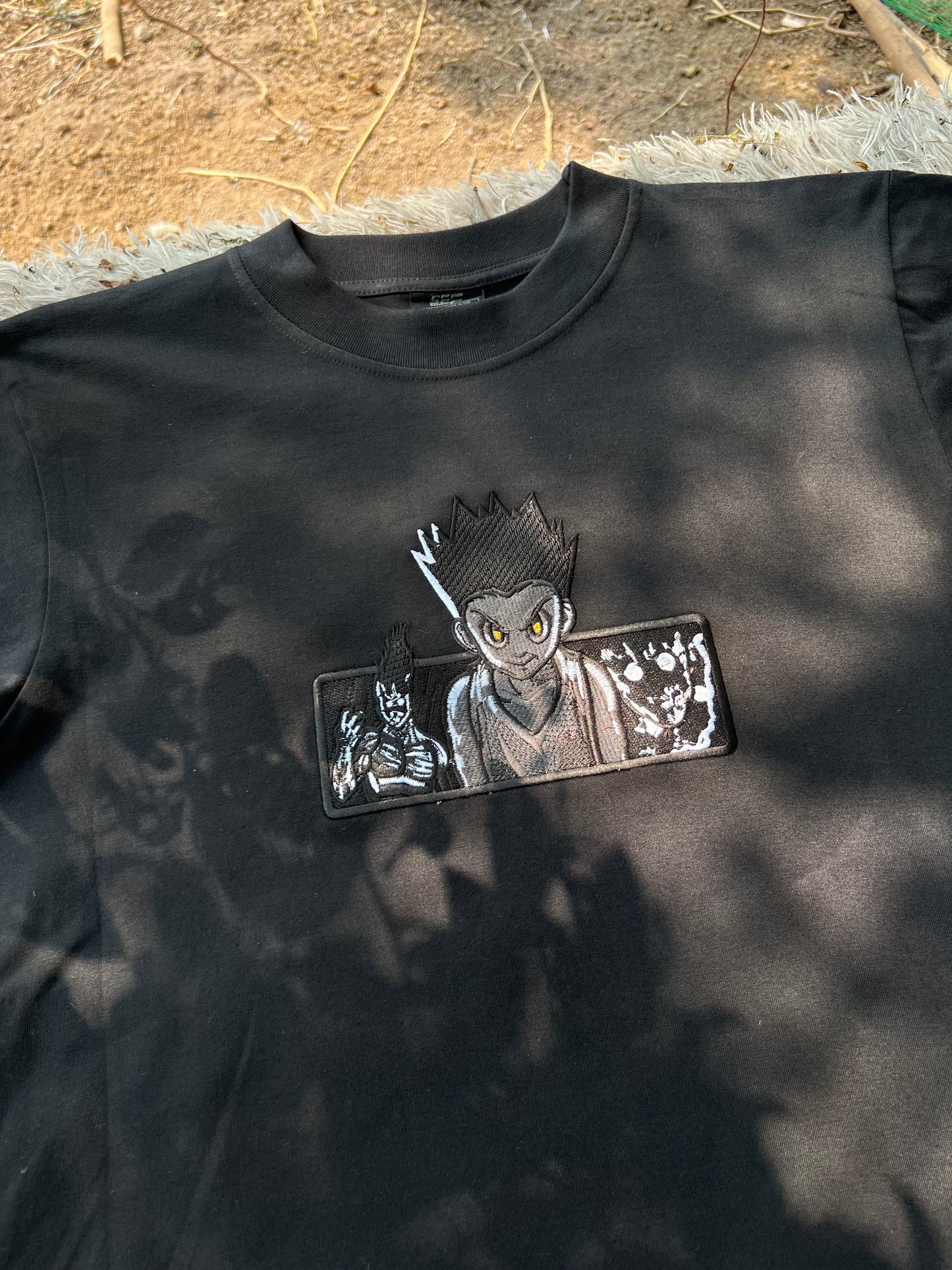 Embroidered Gon Of Hunter x Hunter T-shirt