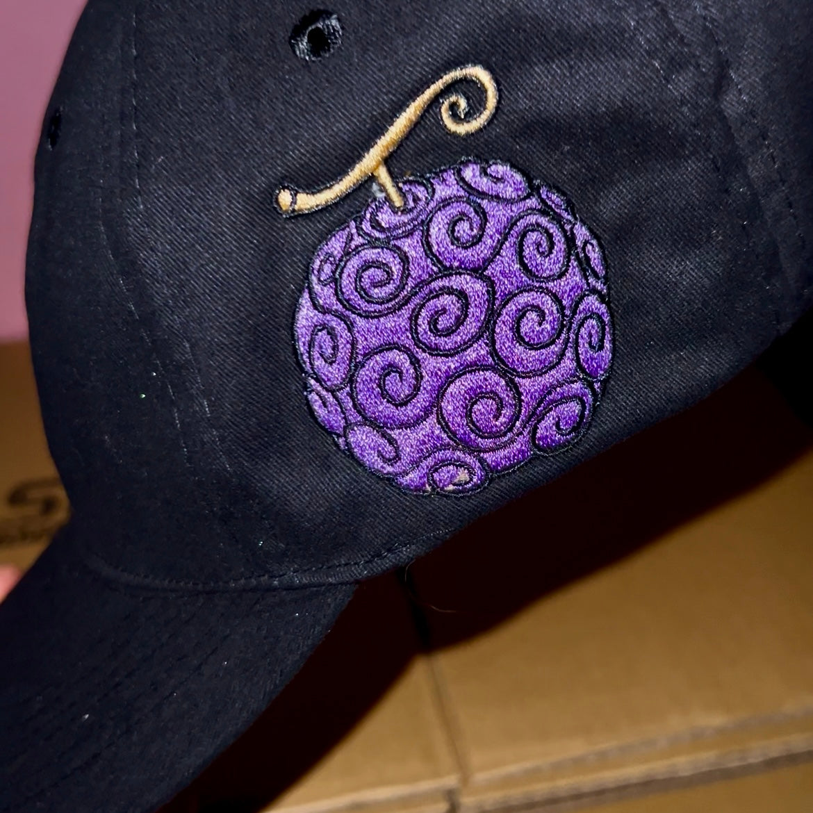 SEF APPAREL Embroidered Cap Luffy and Ace Buckle type.