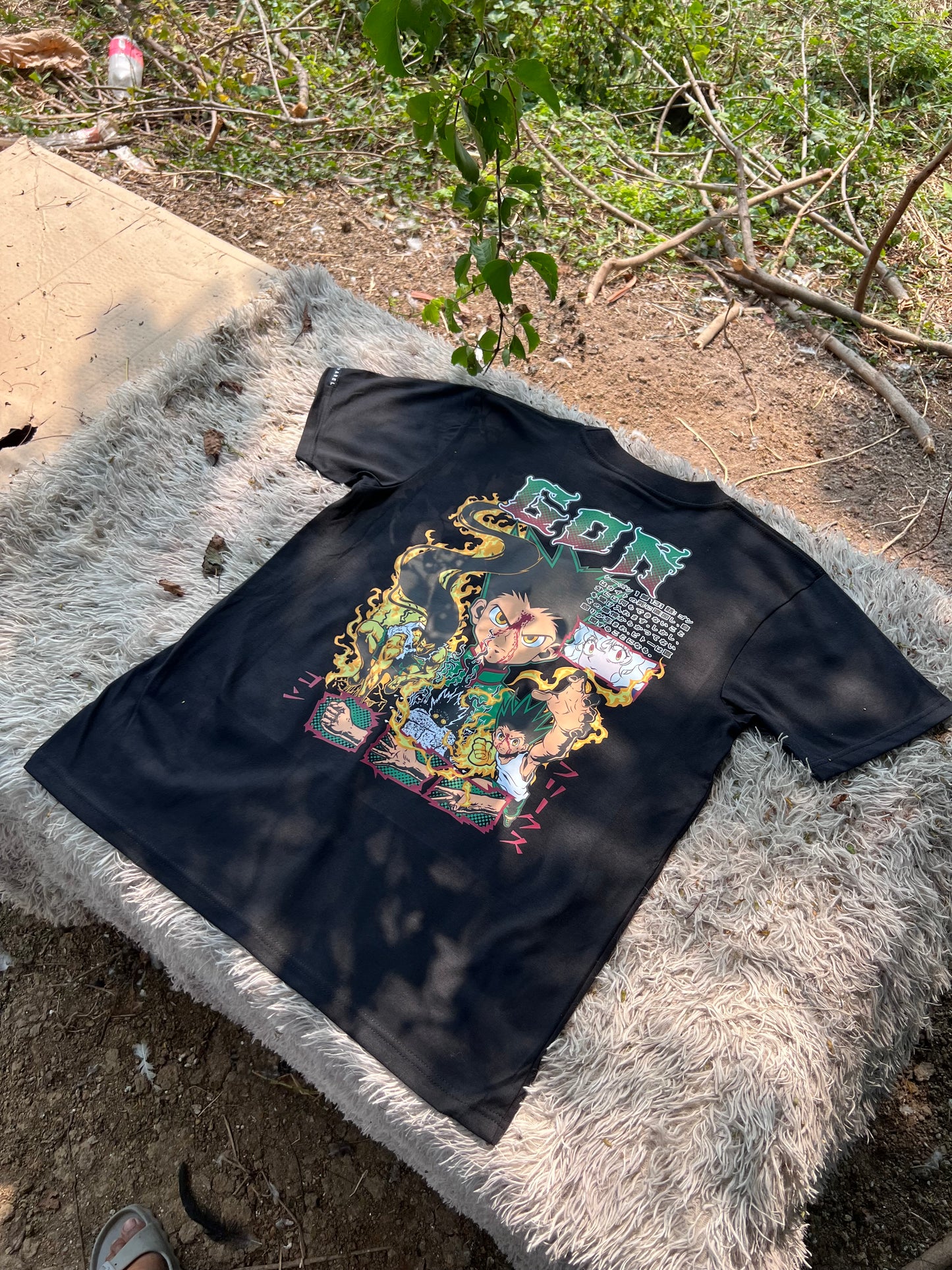 Embroidered Gon Of Hunter x Hunter T-shirt