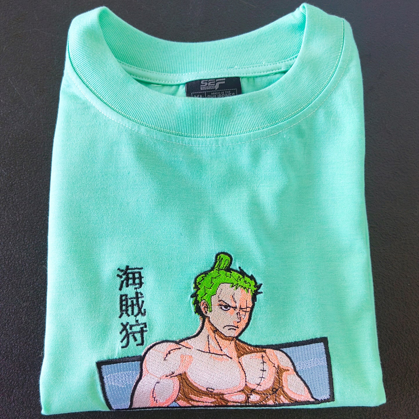 Embroidered Print Anime Roronoa Zoro