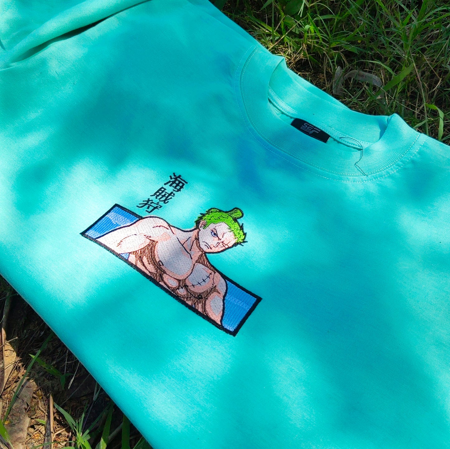 Embroidered Print Anime Roronoa Zoro