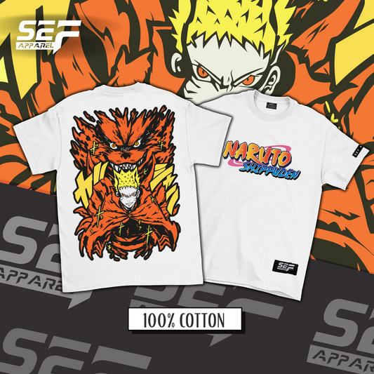 SEF Apparel Anime Naruto X kurama2