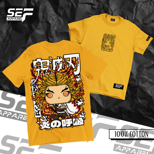 SEF Apparel Anime Funko Series T-shirt Unisex Rengoku