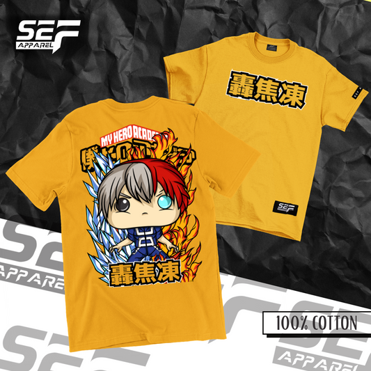 SEF Apparel Anime Funko Series T-shirt Unisex Todoroki