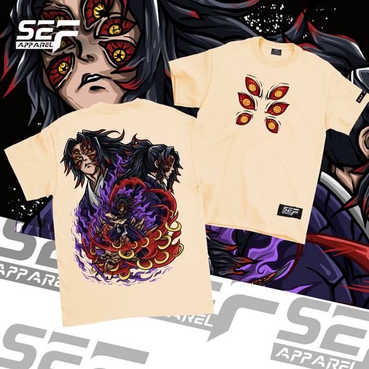 SEF Apparel Kokushibo Demon Slayer T-shirt Unisex Anime