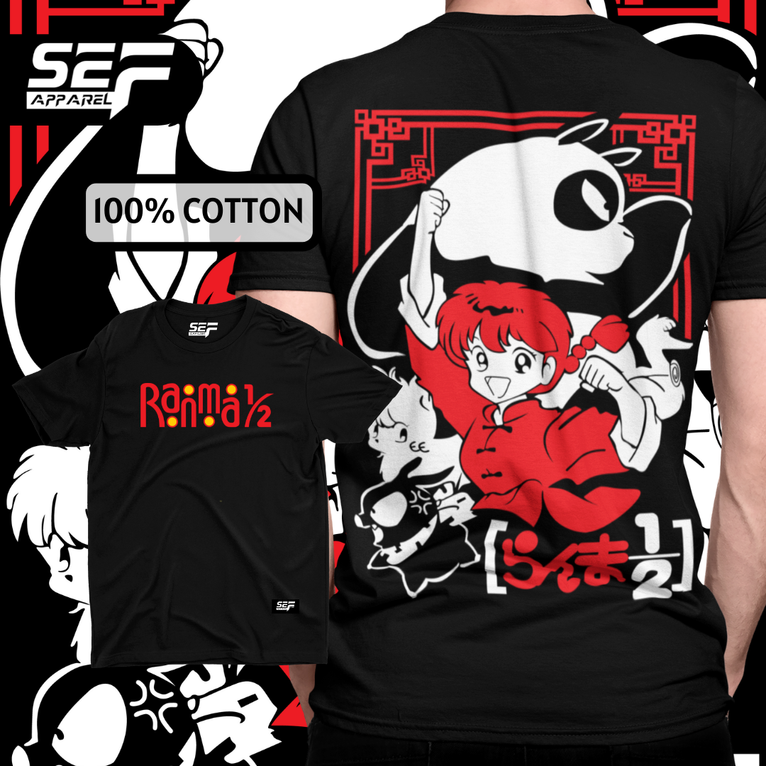 SEF Apparel Anime Series Ranma 1/2 T-SHIRT