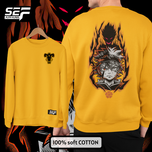 SEF Apparel Anime Series Sweater Asta of Black Clover
