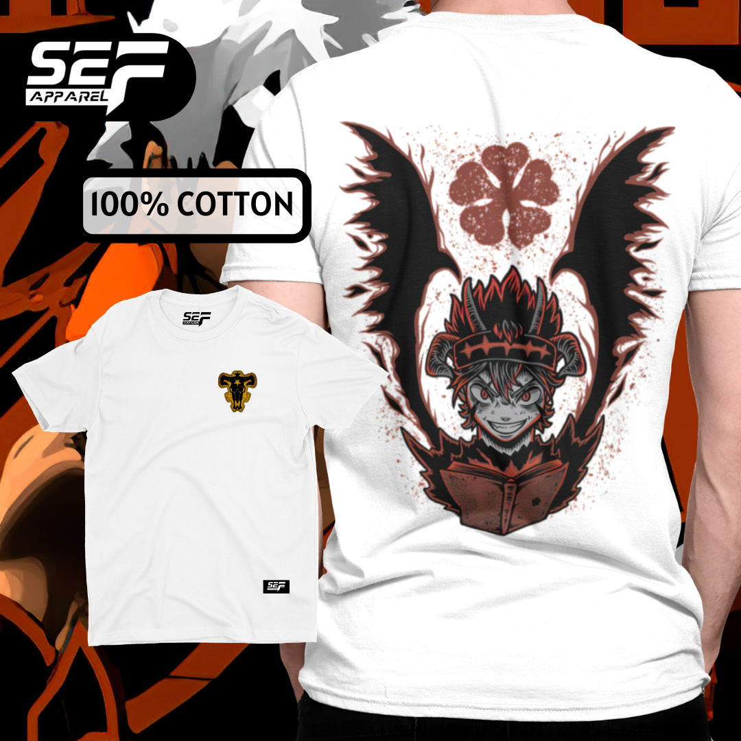 SEF Apparel Anime Series T-shirt Demon Asta