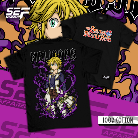 SEF Apparel Anime 7 Deadly Sins Melliodas