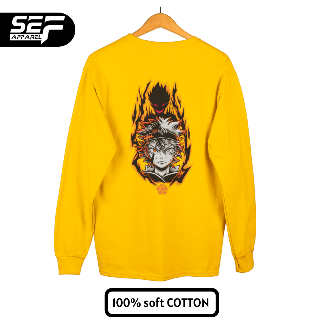 SEF Apparel Anime Series Sweater Asta of Black Clover