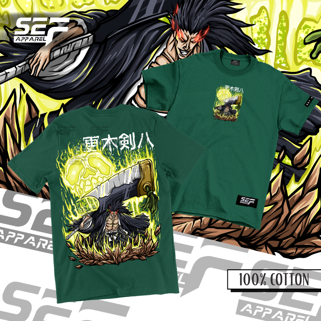 SEF Apparel Anime Zaraki Kenpachi new