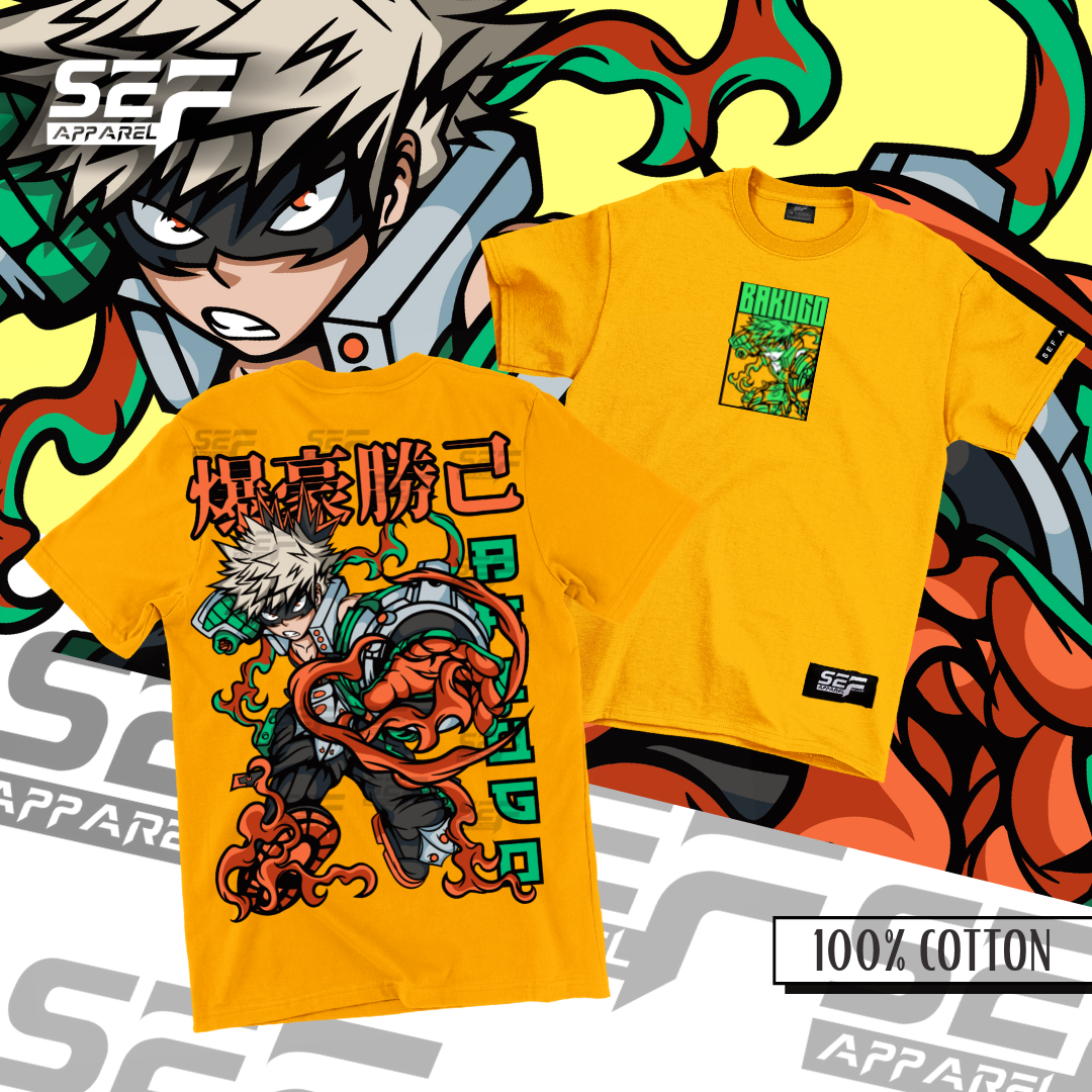 SEF Apparel Anime Bakugo of My Hero Academia