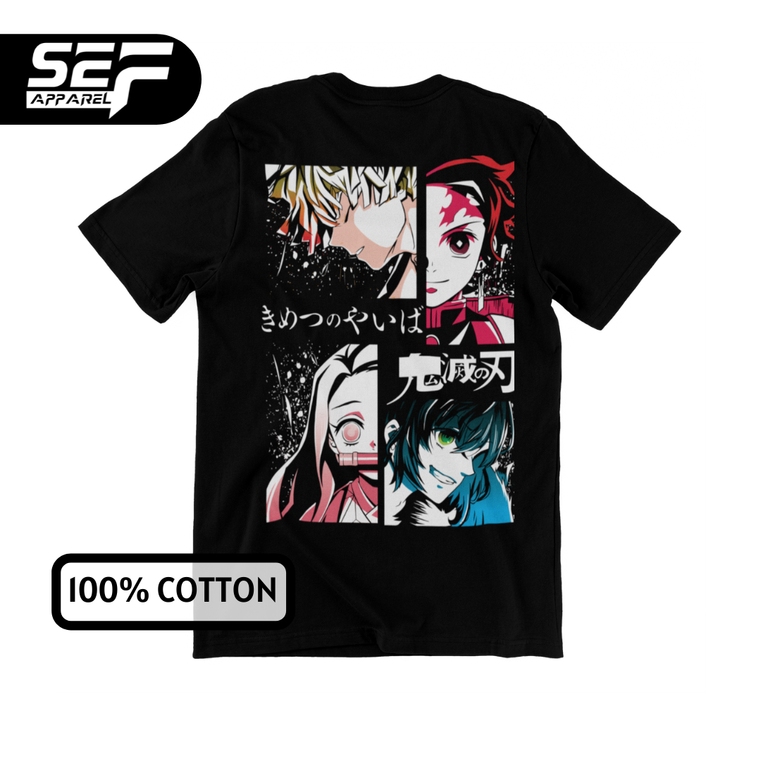 SEF Apparel Anime Series Demon Slayer T-SHIRT