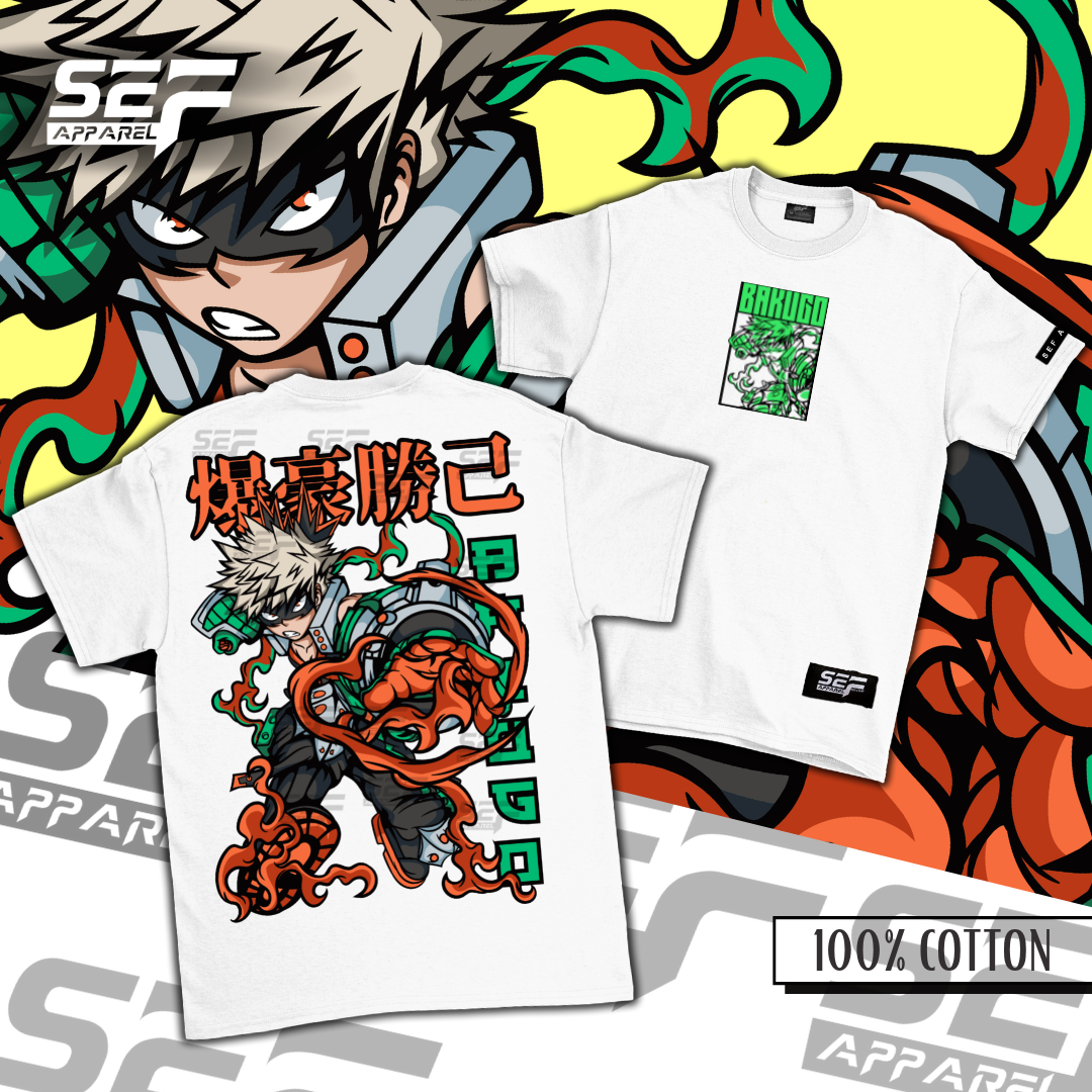 SEF Apparel Anime Bakugo of My Hero Academia