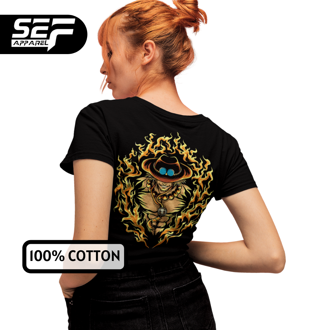 SEF Apparel T-SHIRT Anime Series Ace of One piece