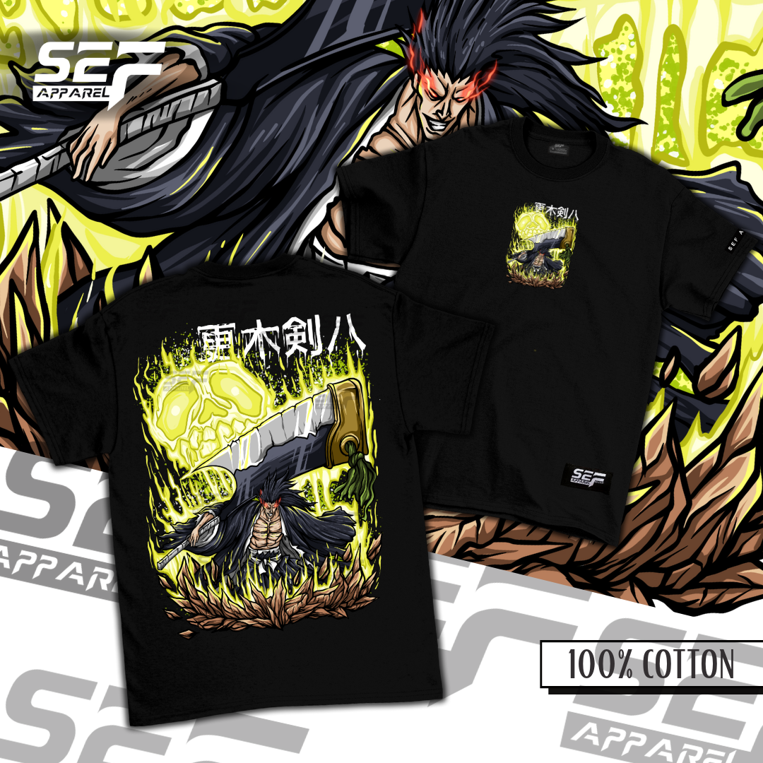 SEF Apparel Anime Zaraki Kenpachi new