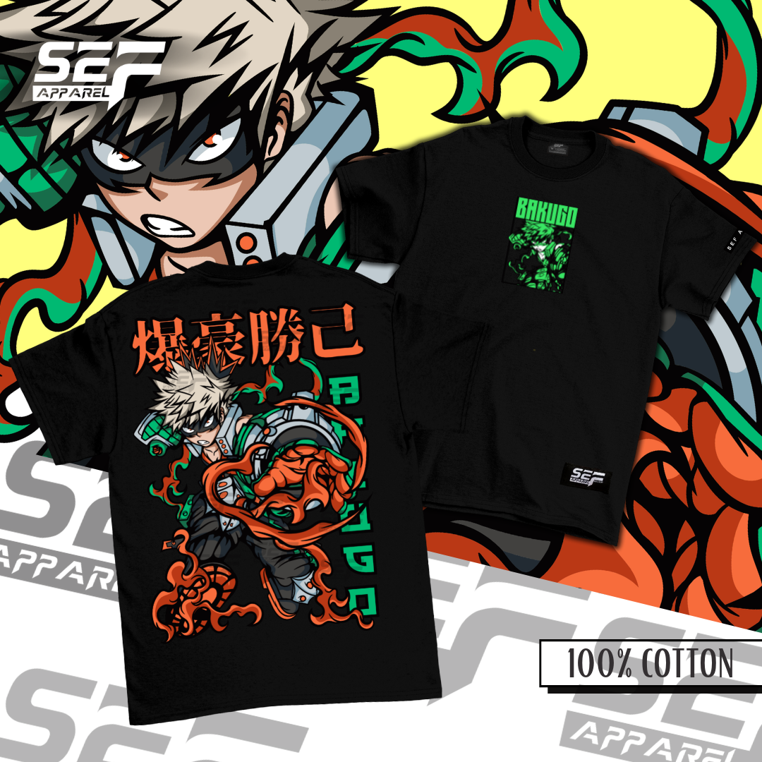 SEF Apparel Anime Bakugo of My Hero Academia