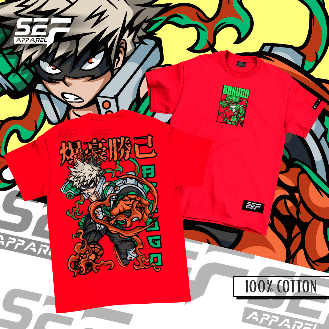 SEF Apparel Anime Bakugo of My Hero Academia