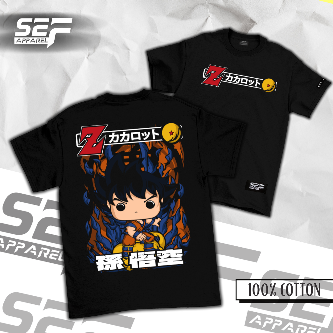 SEF Apparel Anime Funko Series T-shirt Unisex Goku