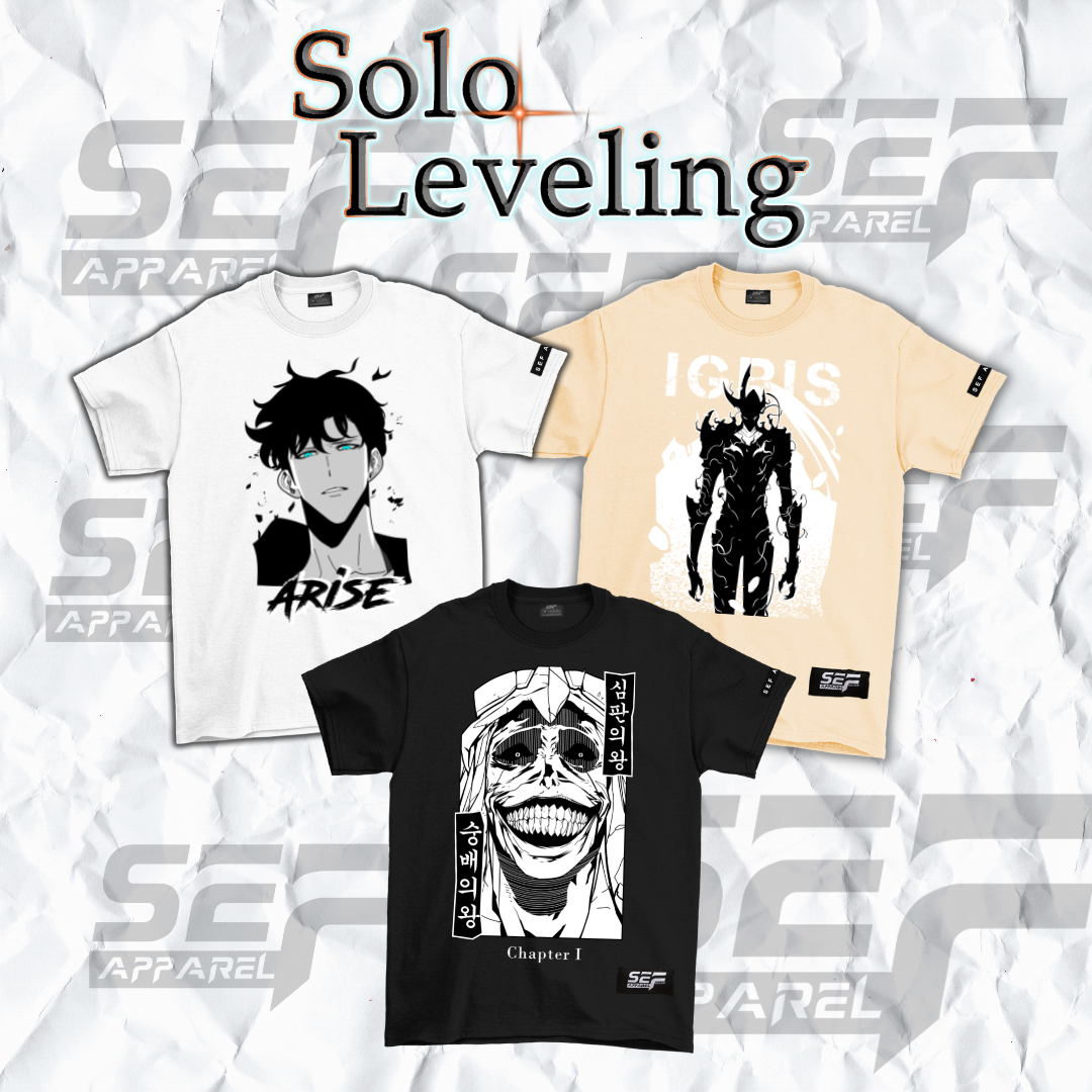 SEF Apparel Anime Solo Leveling