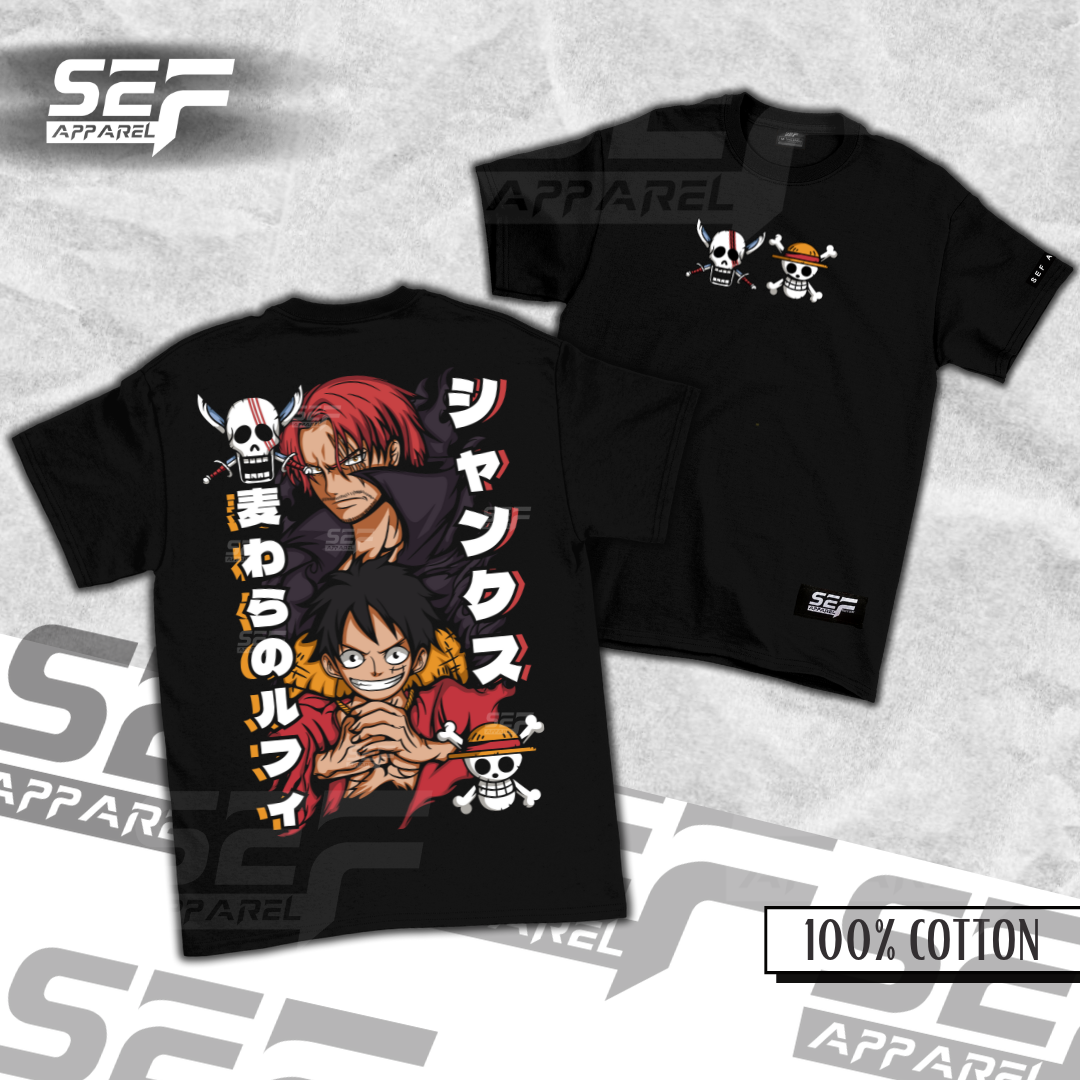 SEF Apparel Anime Shanks And Luffy