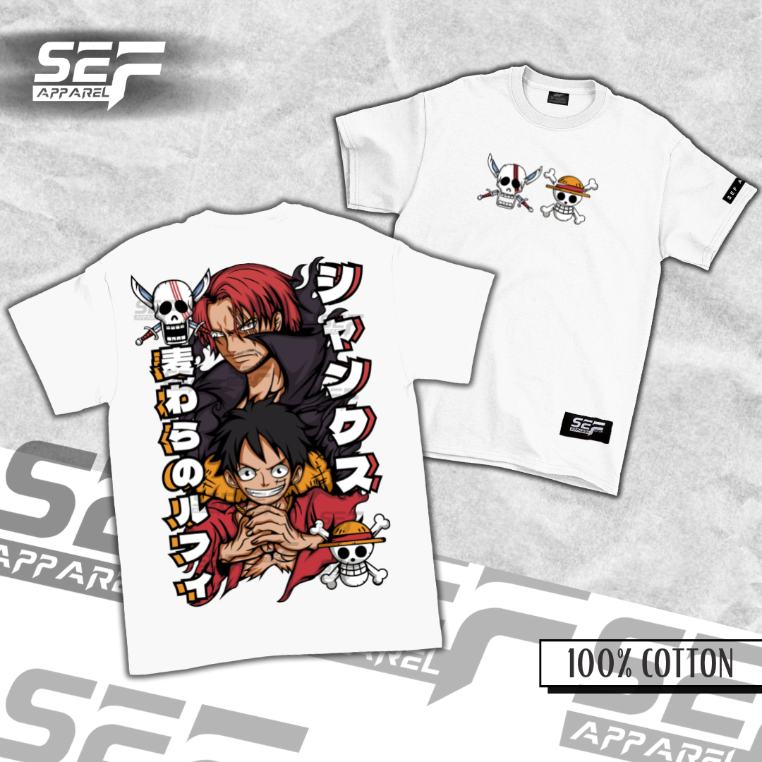 SEF Apparel Anime Shanks And Luffy