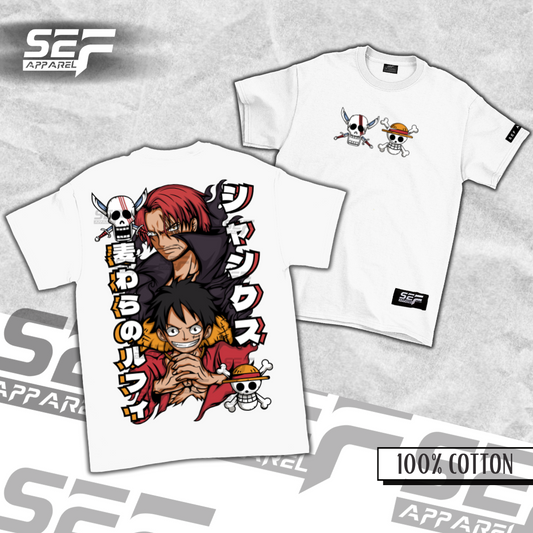 SEF Apparel Anime Shanks And Luffy