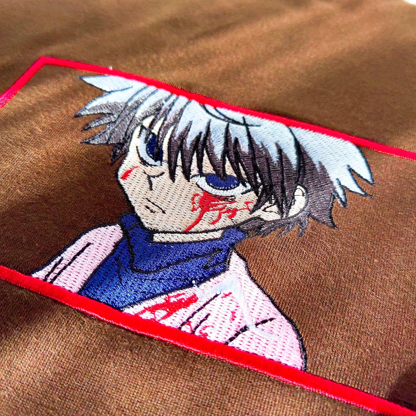 Embroidered Print Anime Hunter X Hunter Killua Zoldyck