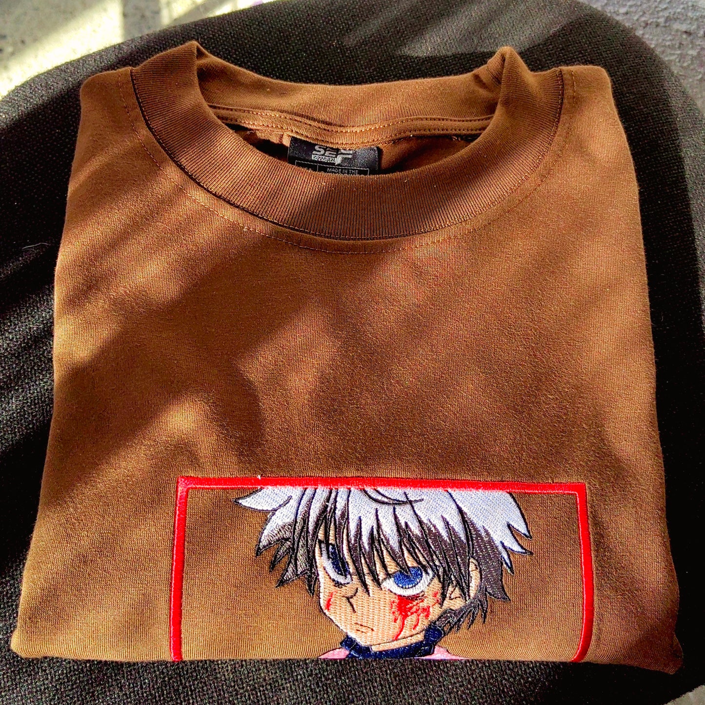 Embroidered Print Anime Hunter X Hunter Killua Zoldyck